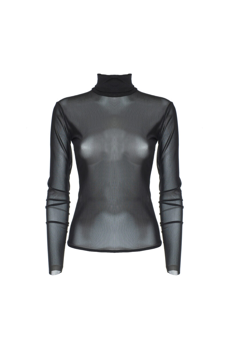 T-SHIRT DOLCEVITA IN TULLE