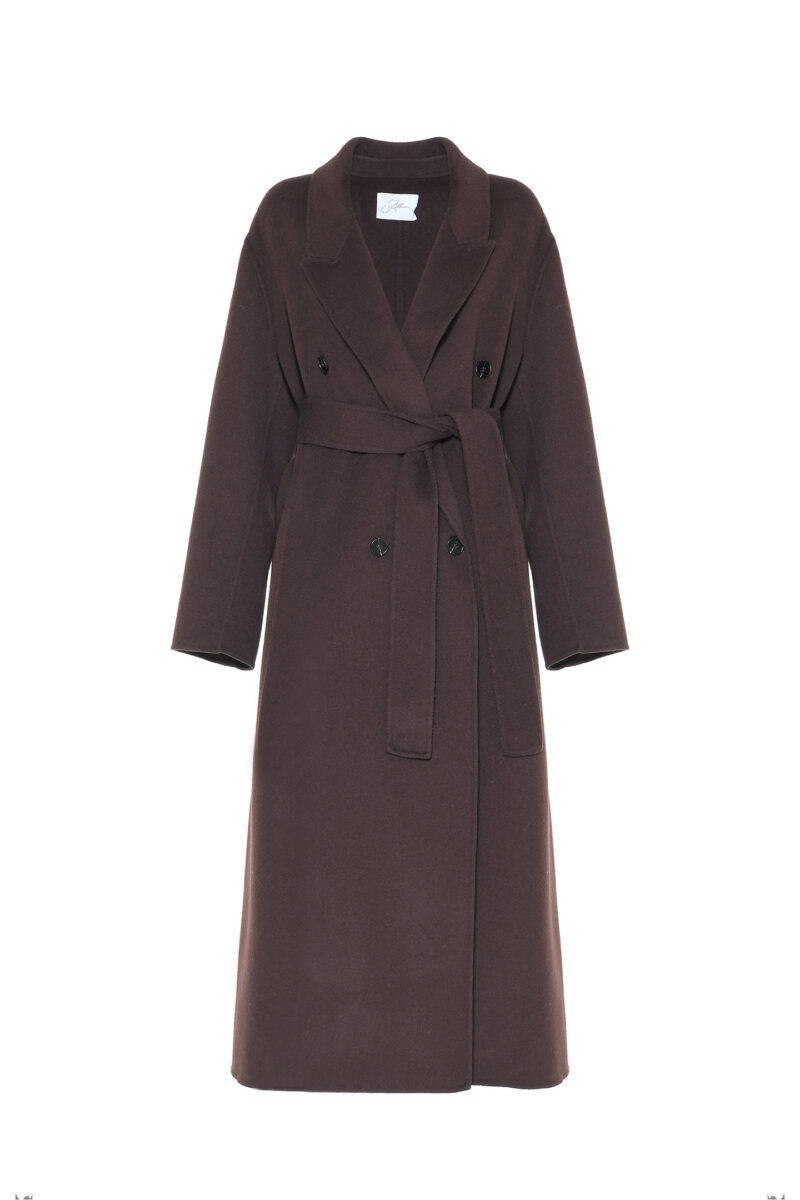 CAPPOTTO LUNGO DOPPIOPETTO IN LANA - immagine 7