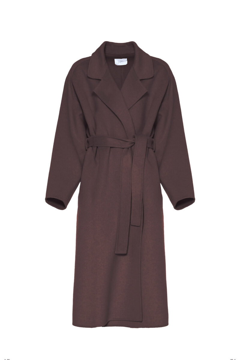 CAPPOTTO VESTAGLIA IN DRAP DI LANA - immagine 5