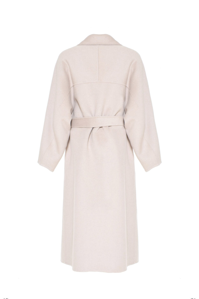 CAPPOTTO VESTAGLIA IN DRAP DI LANA - immagine 3