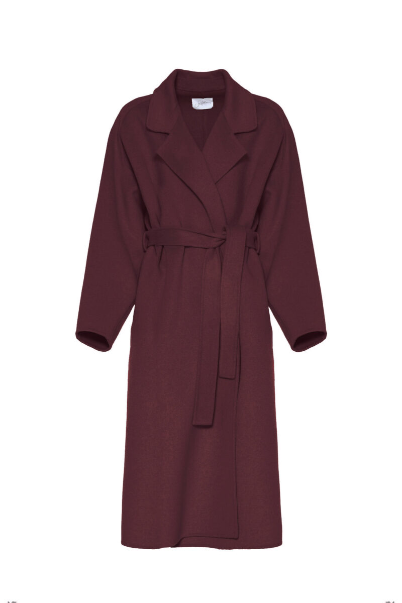 CAPPOTTO VESTAGLIA IN DRAP DI LANA - immagine 6