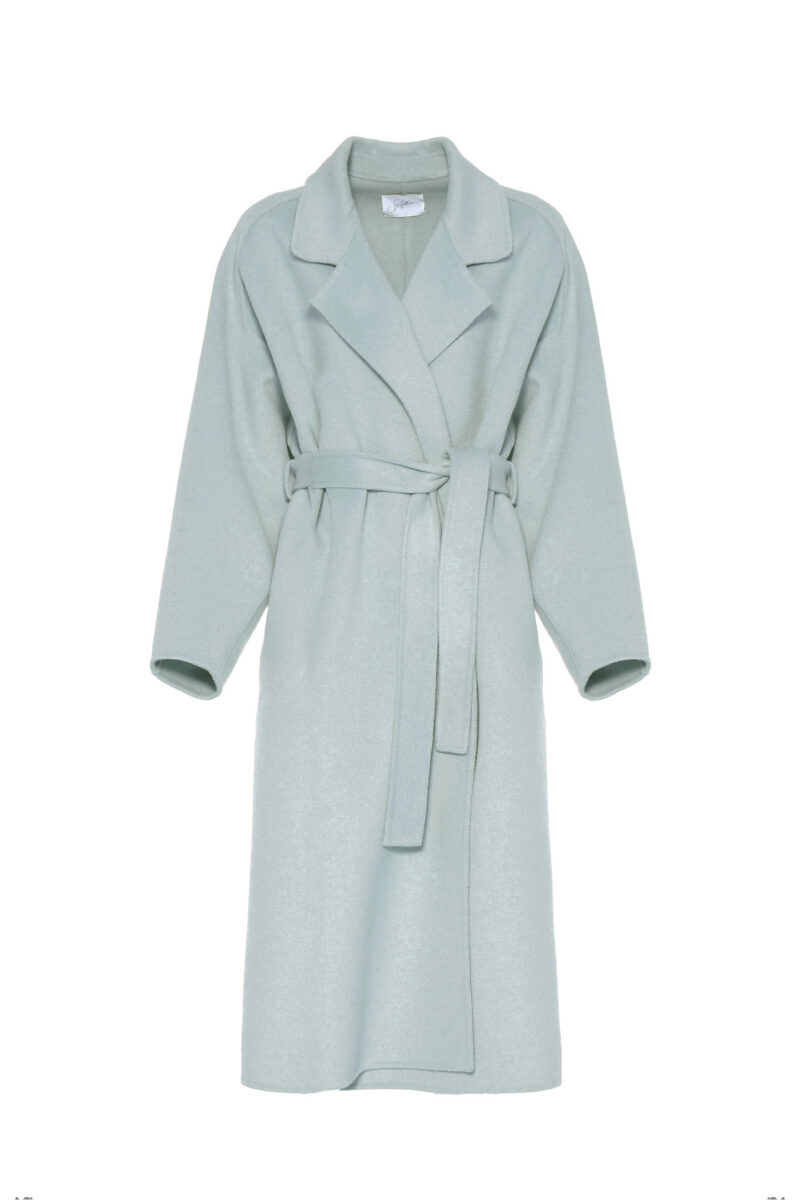 CAPPOTTO VESTAGLIA IN DRAP DI LANA - immagine 4