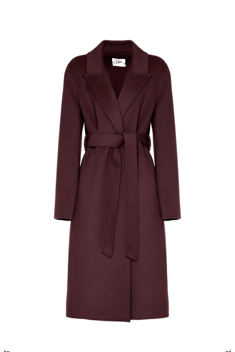 CAPPOTTO IN LANA CON CINTURA - immagine 6