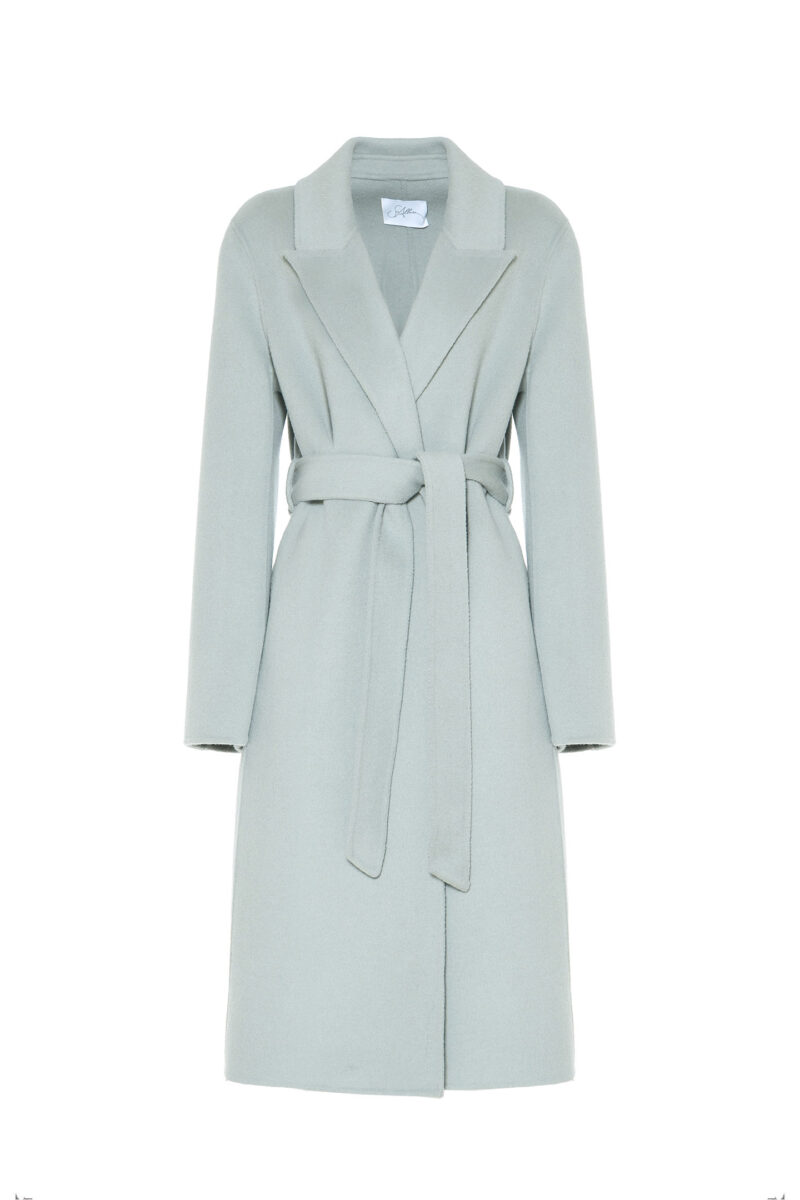 CAPPOTTO IN LANA CON CINTURA