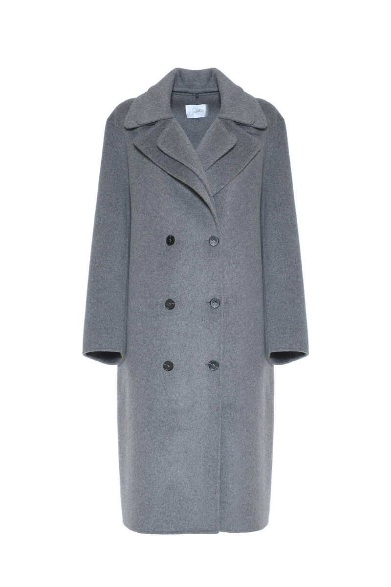 CAPPOTTO IN PURA LANA CON DOPPIO STRATO