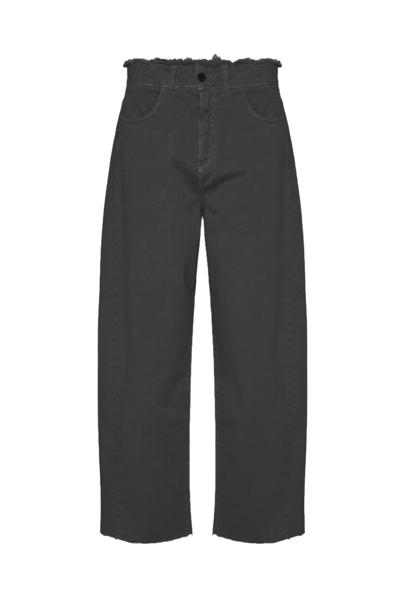BARREL JEANS IN COTTON BULL - Image 8