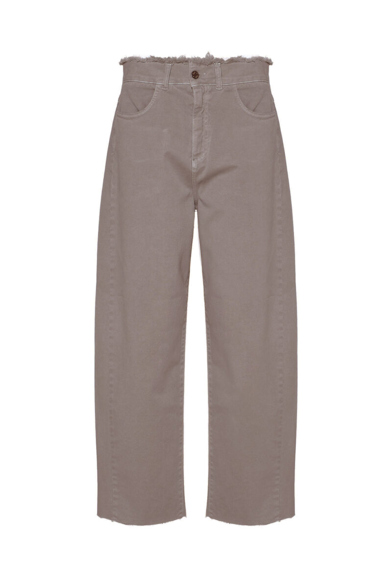 BARREL JEANS IN COTTON BULL - Image 6