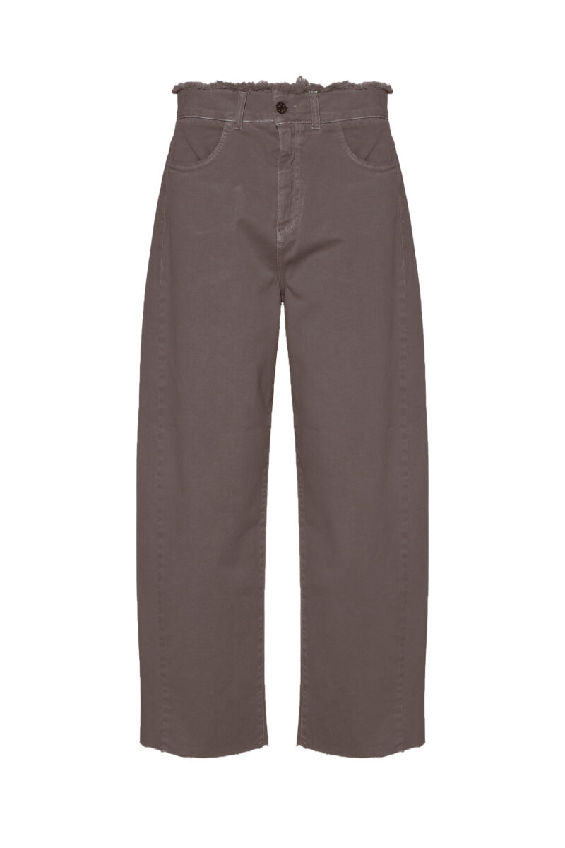 BARREL JEANS IN COTTON BULL - Image 7