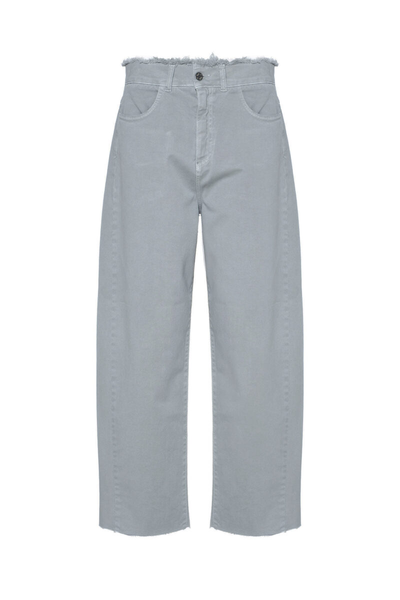 BARREL JEANS IN COTTON BULL - Image 5