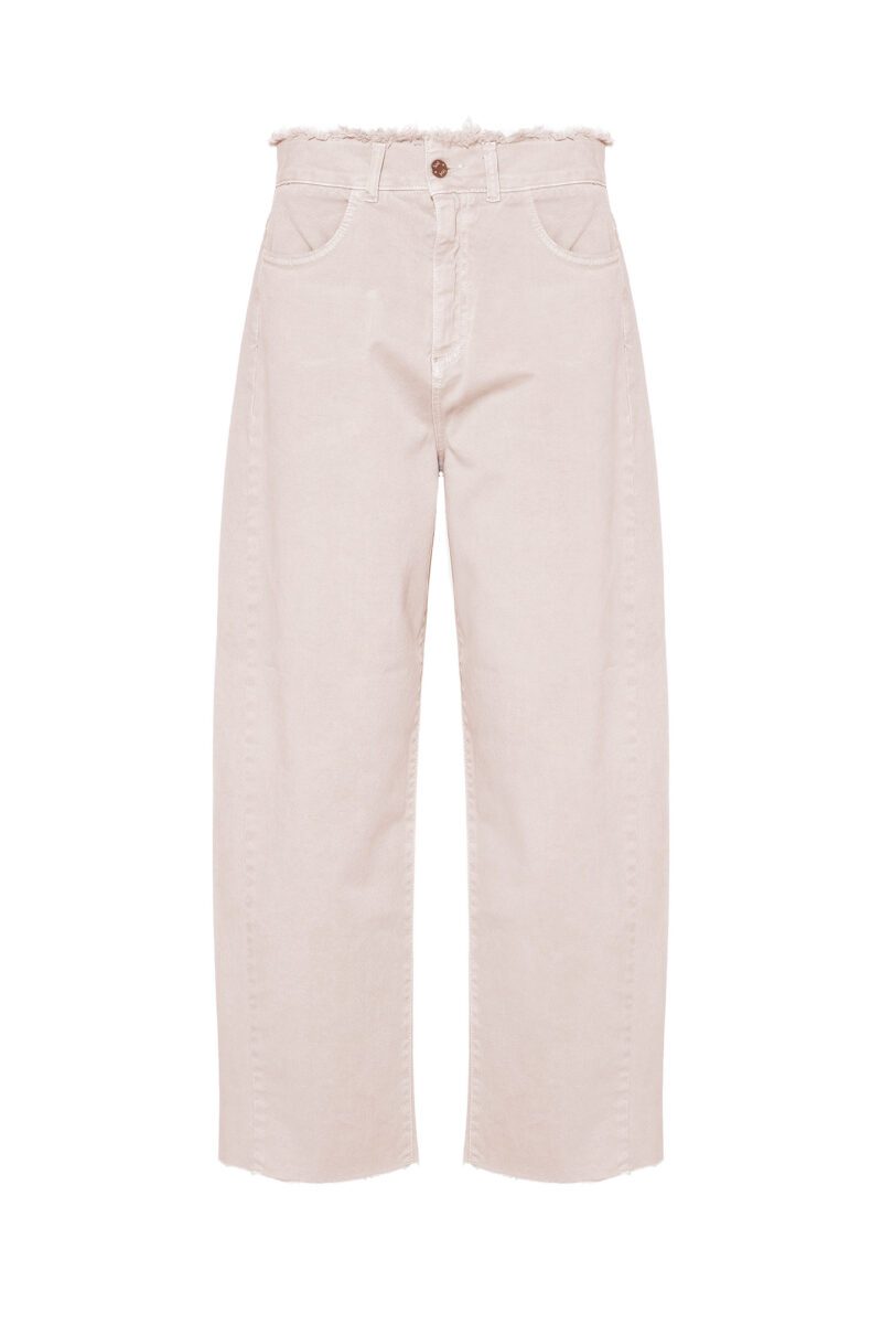 BARREL JEANS IN COTTON BULL - Image 4