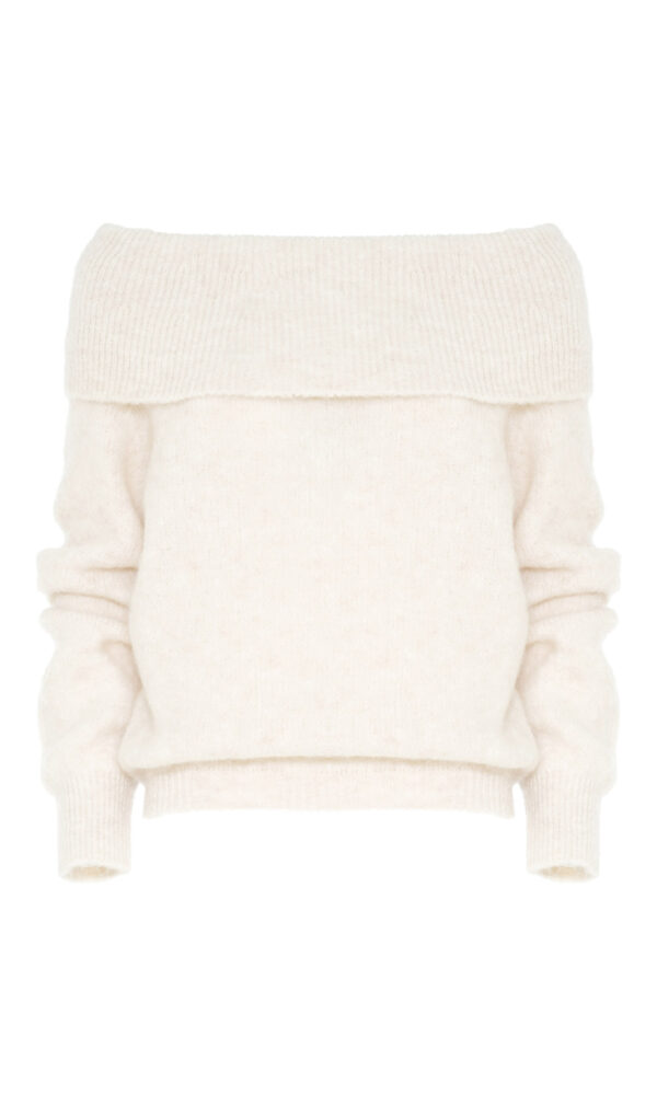 OFF-SHOULDER SWEATER
