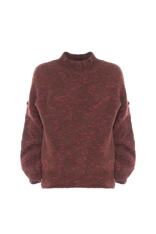 MELANGE WOOL SWEATER