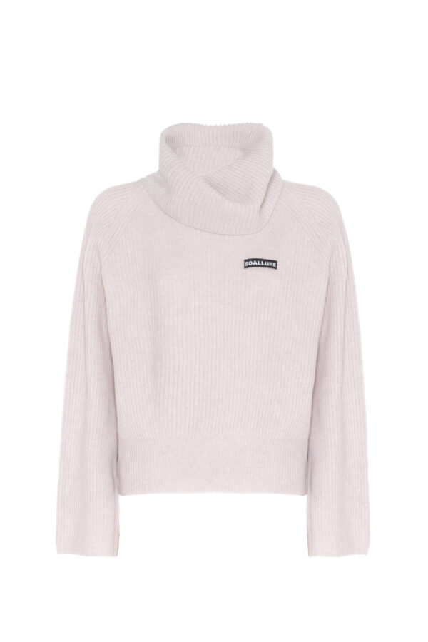 WOOL DOUGHNUT NECK SWEATER