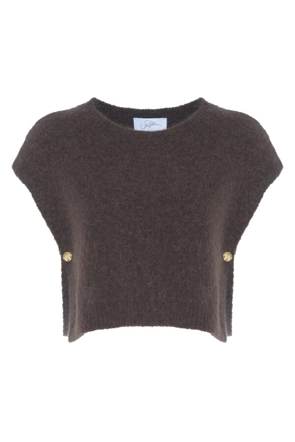 ALPACA-BLEND VEST