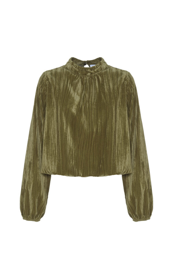 VELVET BLOUSE