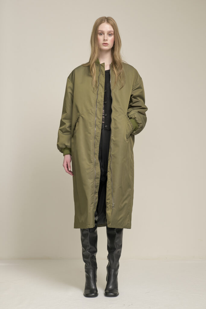 BOMBER LUNGO IMBOTTITO