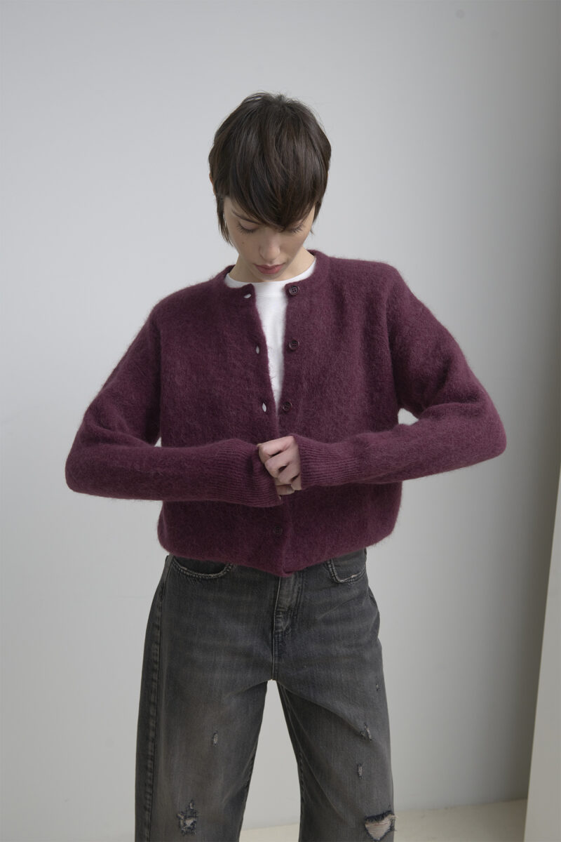 CARDIGAN IN MISTO ALPACA - immagine 3