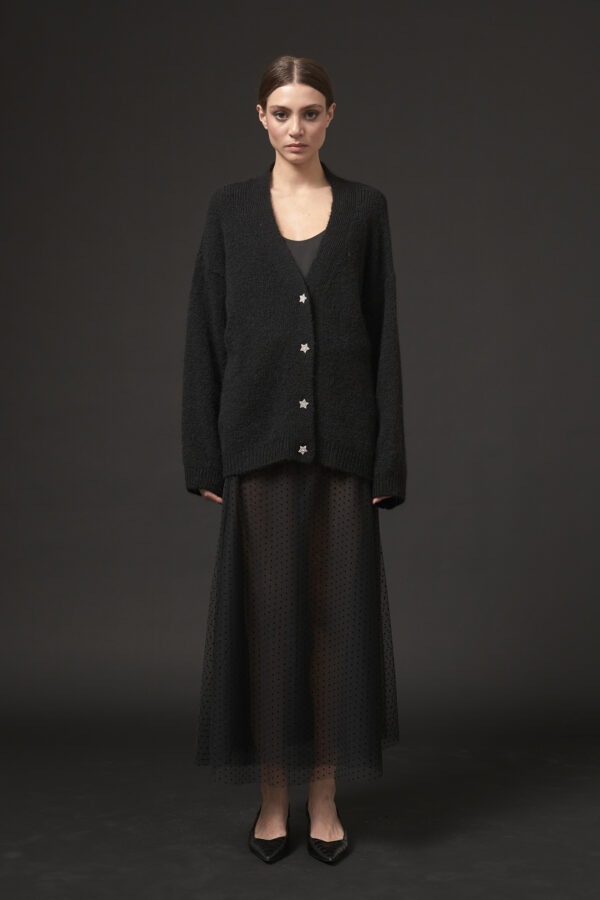 CARDIGAN CON BOTTONI GIOIELLO