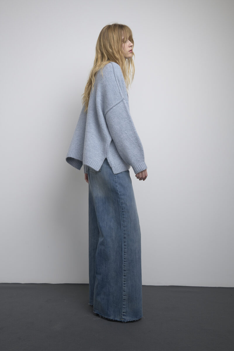 JEANS RELAXED FIT A VITA MEDIA - immagine 3