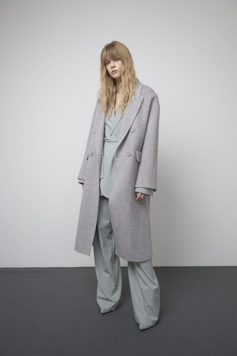 CAPPOTTO MIDI SPINATO - immagine 2