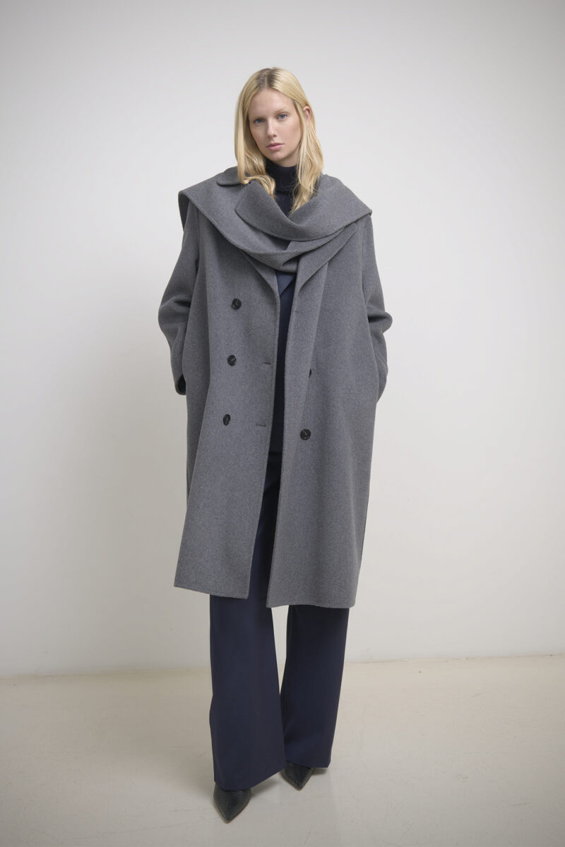 CAPPOTTO IN PURA LANA CON DOPPIO STRATO - immagine 3