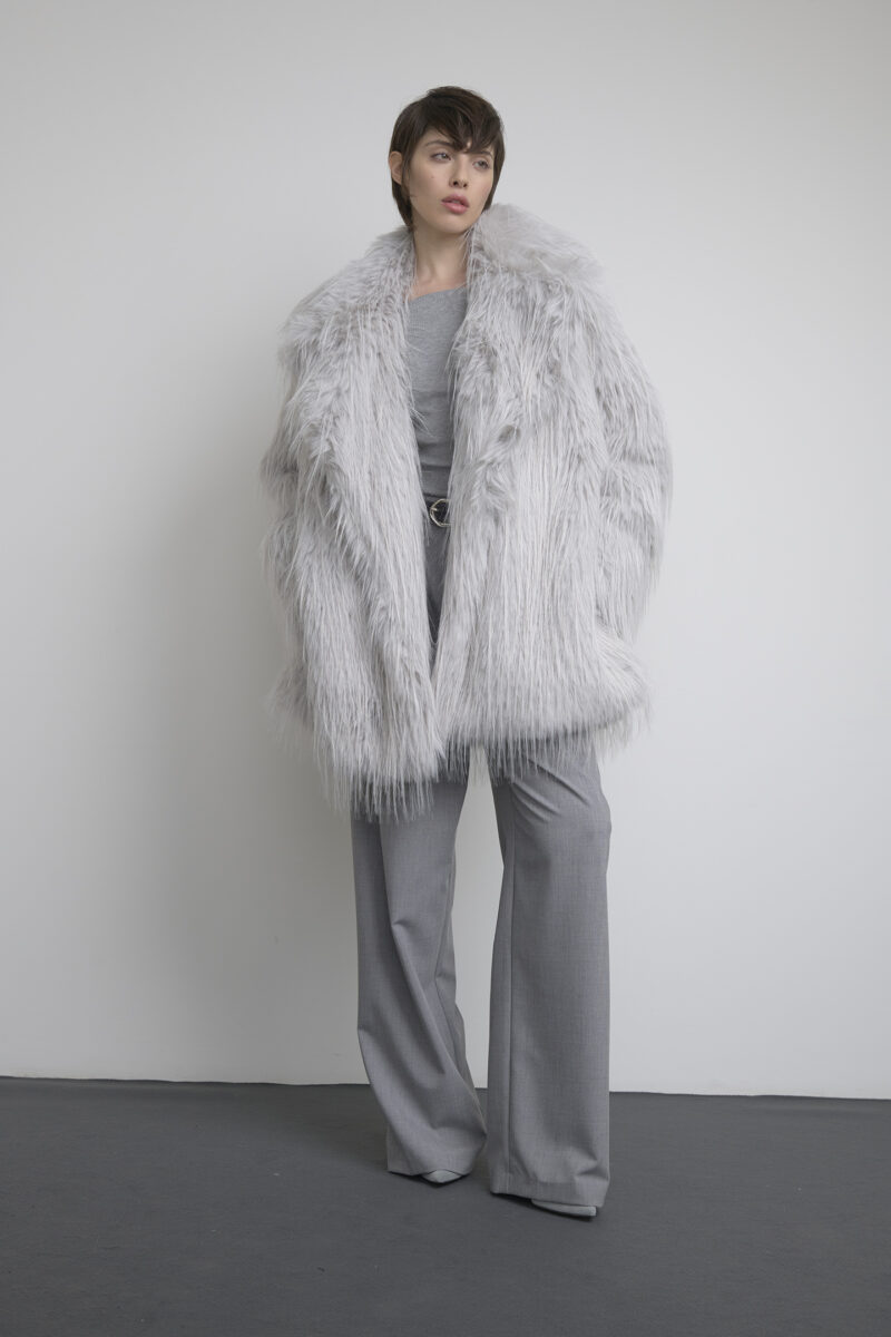 PANTALONI AMPI IN TESSUTO BOY - immagine 7