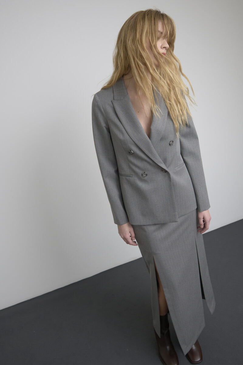SLIM-FIT STRIPED JACKET - Image 2