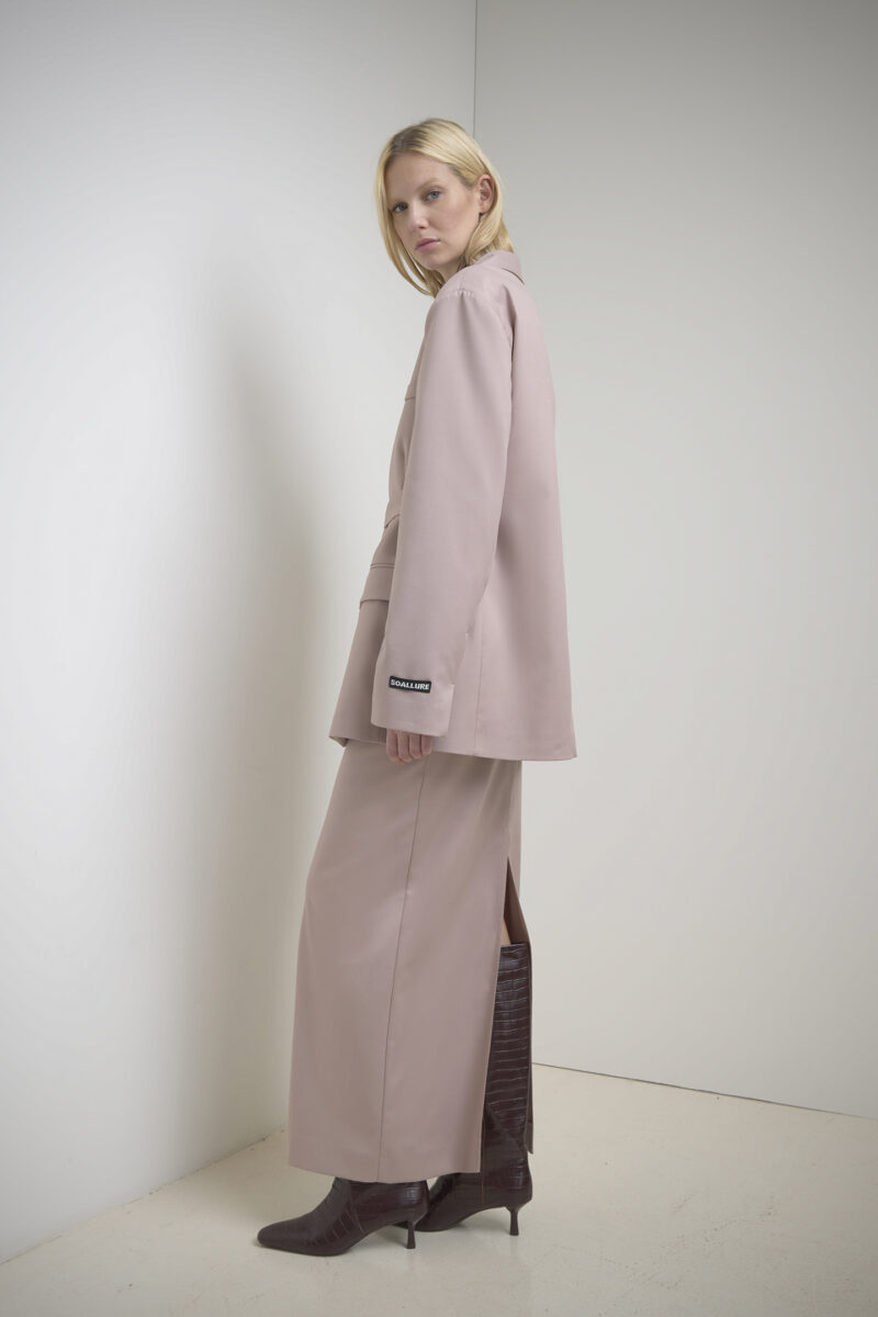 OVERJACKET WITH BELT BOY'S FABRIC - Image 5