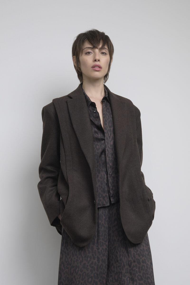 LEOPARD PRINT VISCOSE SHIRT - Image 2