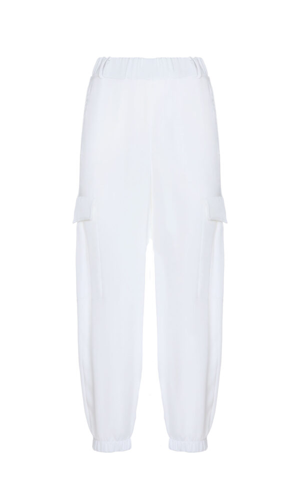 JOGGING TROUSERS WITH SATIN