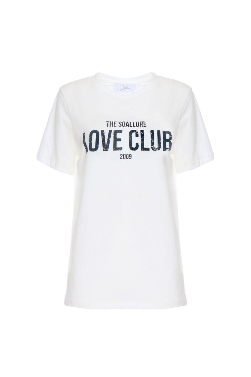 BASIC JERSEY T-SHIRT WITH PRINT