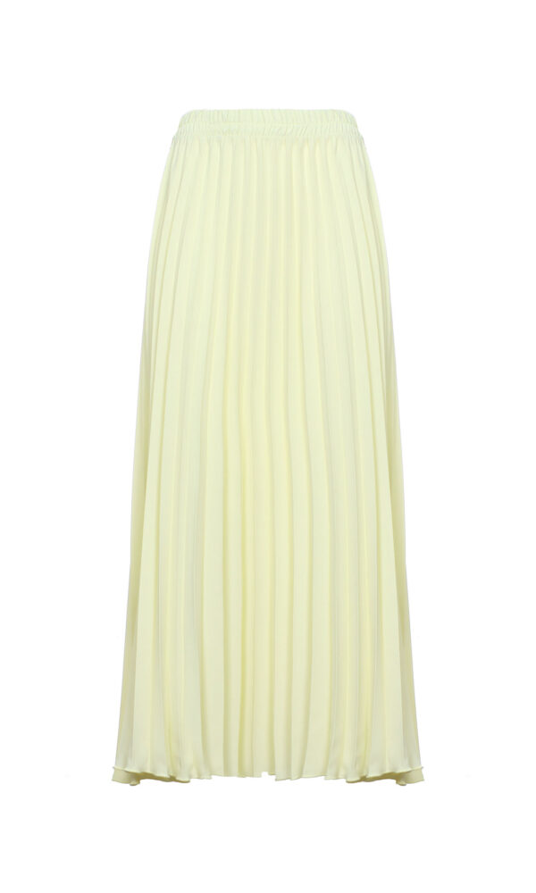 PLEATED LONG SKIRT