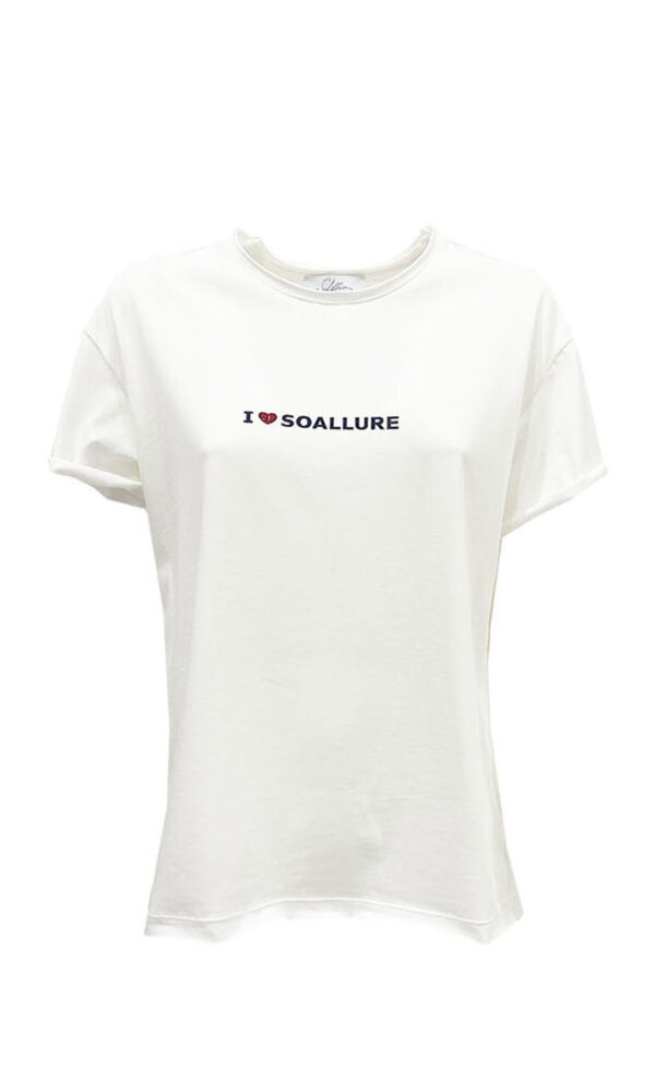 I LOVE SOALLURE BASIC T-SHIRT