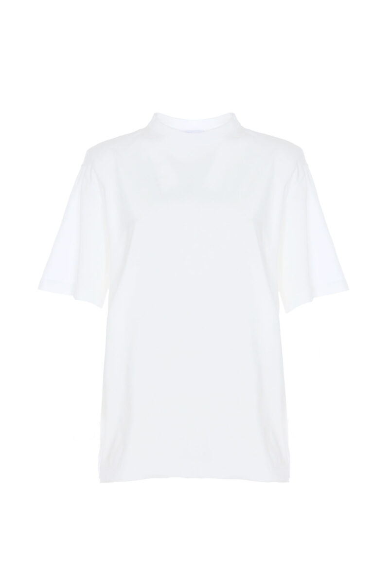 T-SHIRT MEZZE MANICHE CON SPALLINE