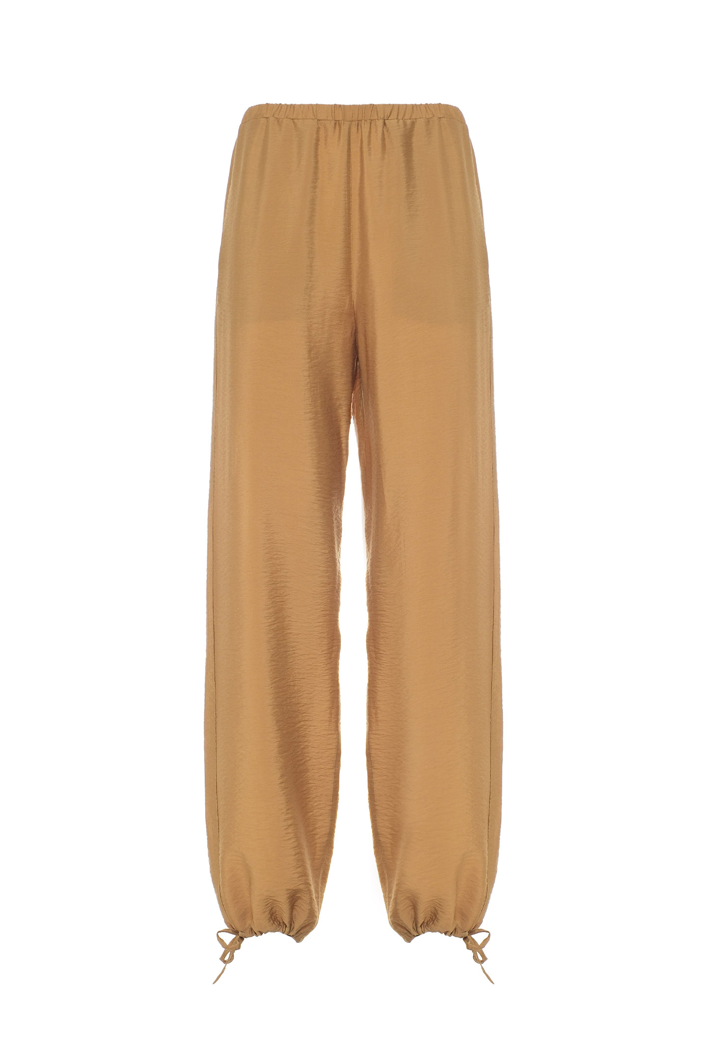 PANTALONI IN VISCOSA CON COULISSE