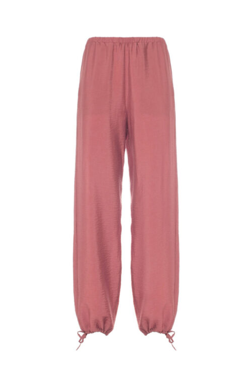 PANTALONI IN VISCOSA CON COULISSE