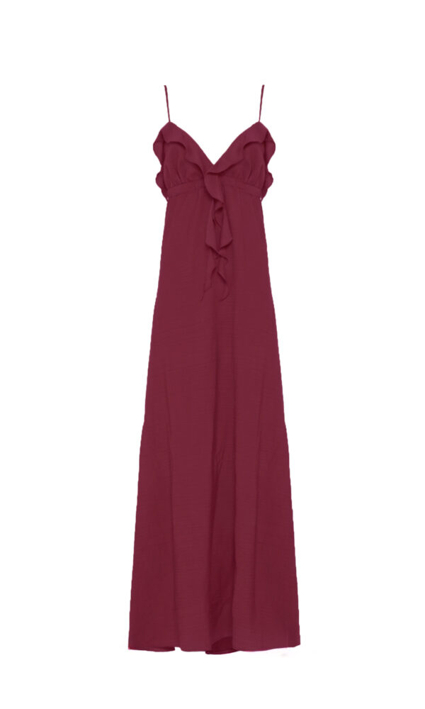 ABITO FLUIDO CON BALZA