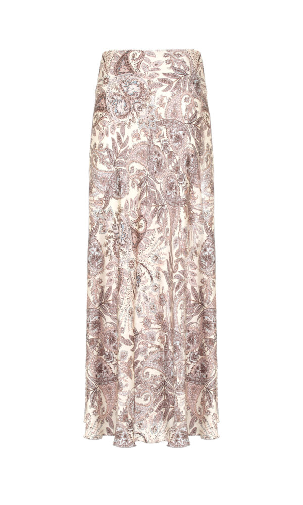 MAXI GONNA CON MOTIVO PAISLEY
