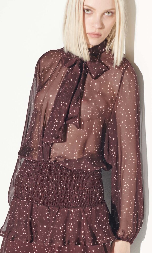 STARS PATTERN BLOUSE