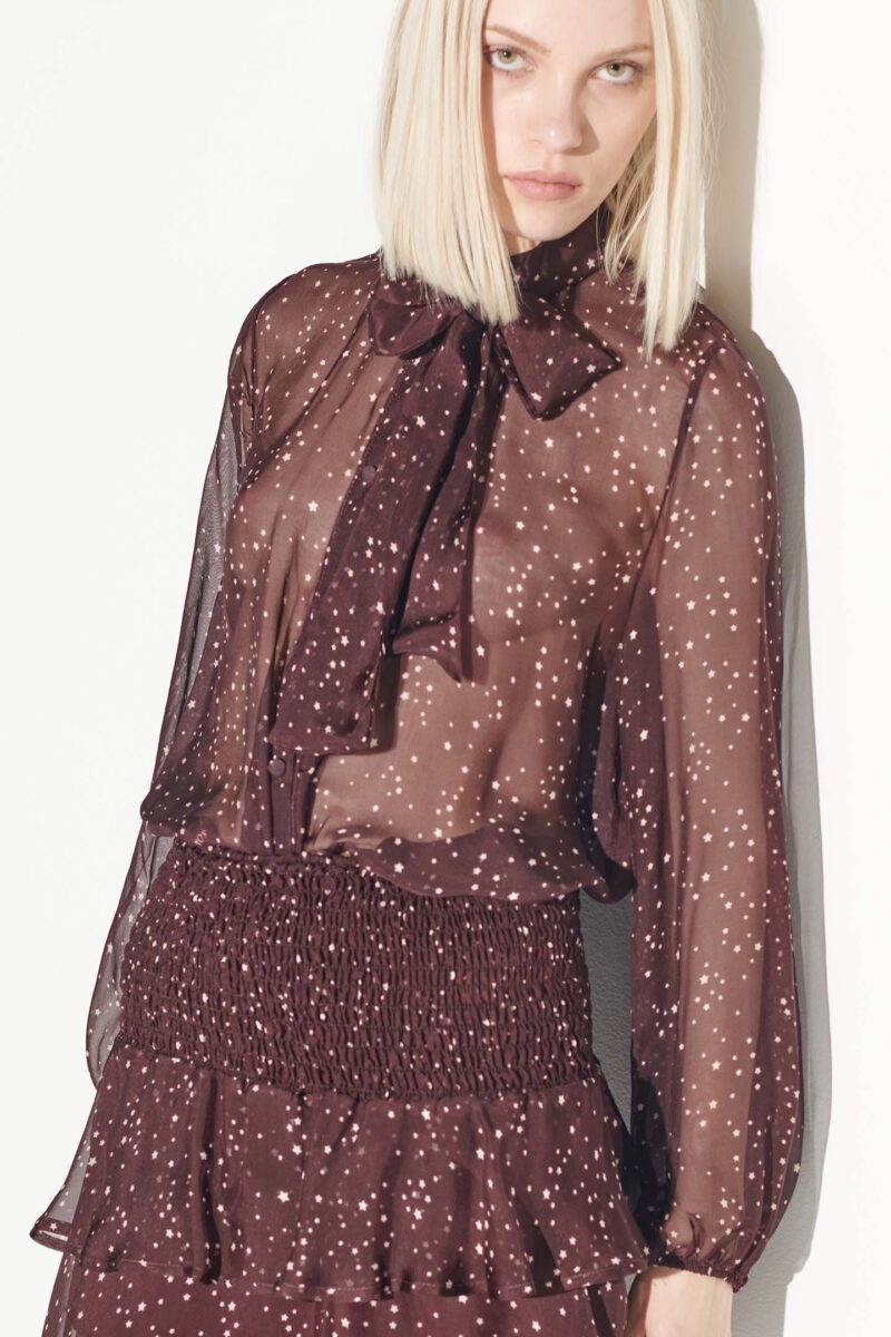 STARS PATTERN BLOUSE