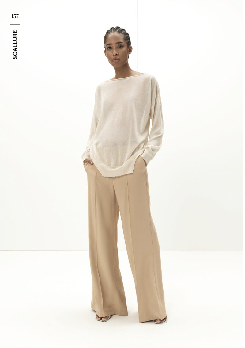 FLAIR TROUSERS IN VISCOSE