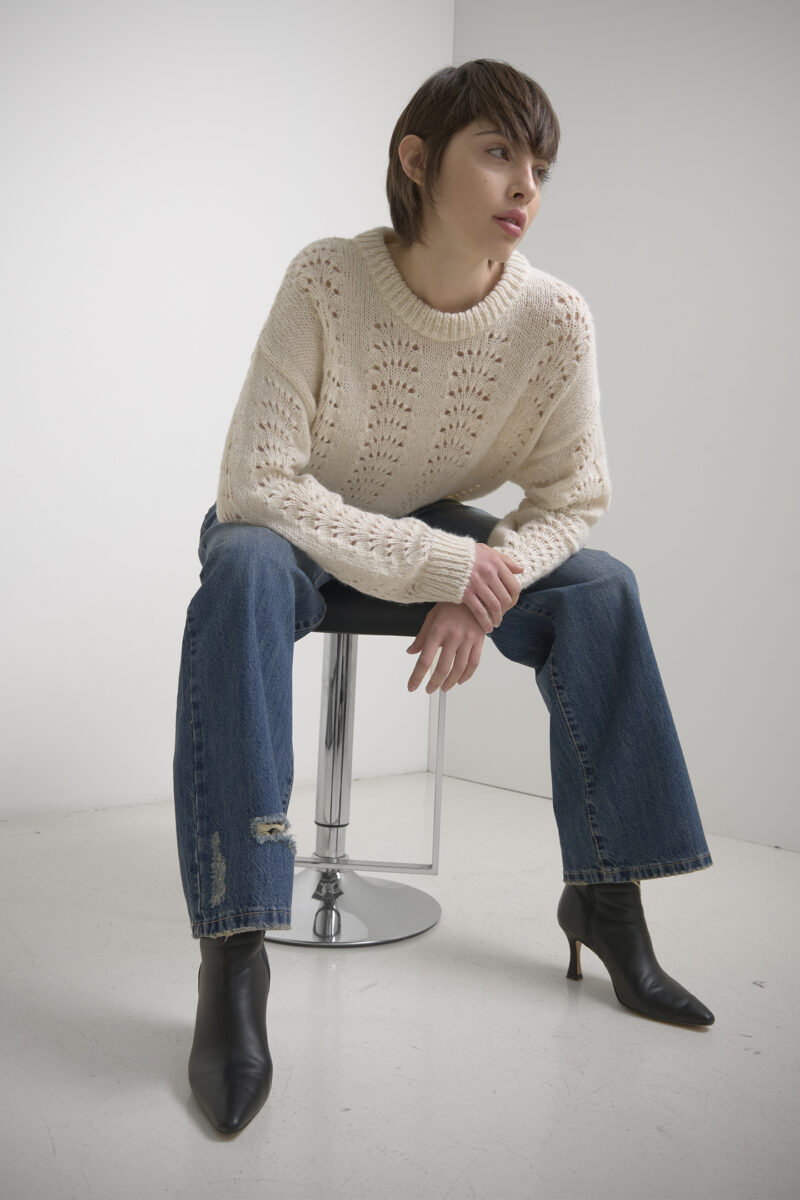 JEANS BAGGY CON ROTTURE - immagine 3