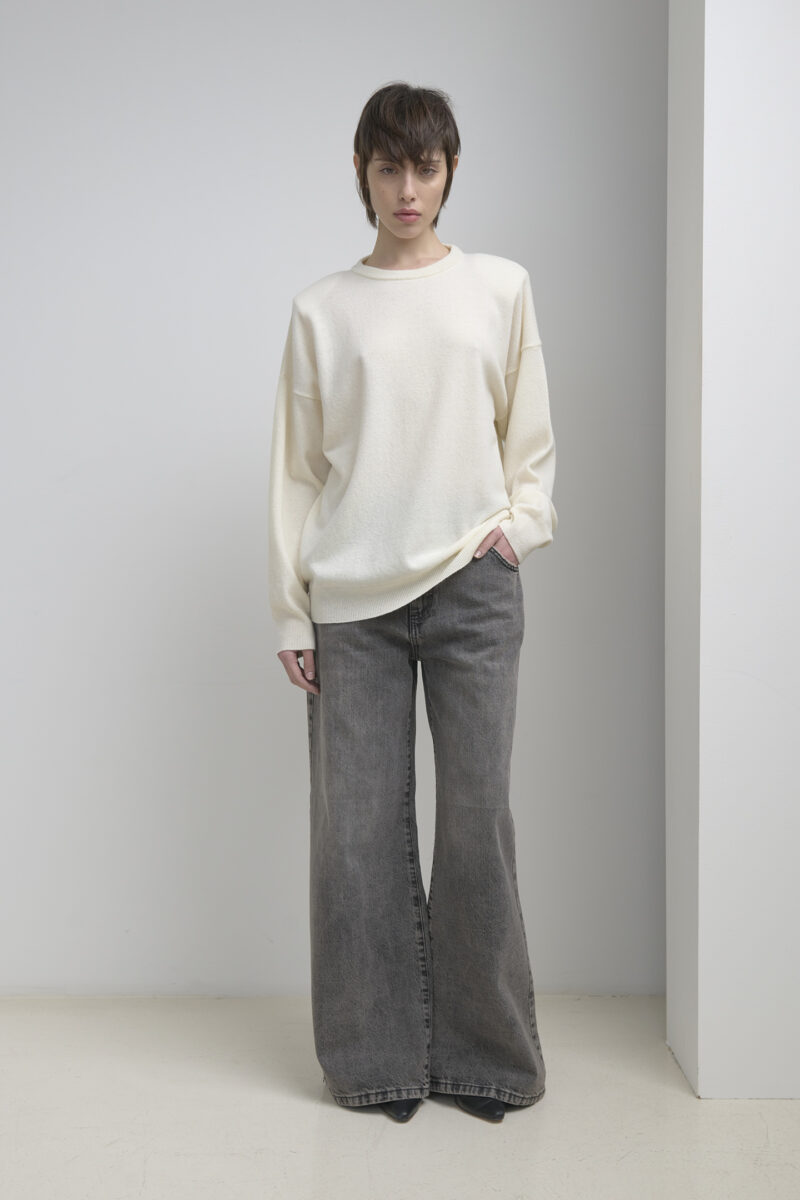 OVERSIZED STRUCTURED PULLOVER - Image 2