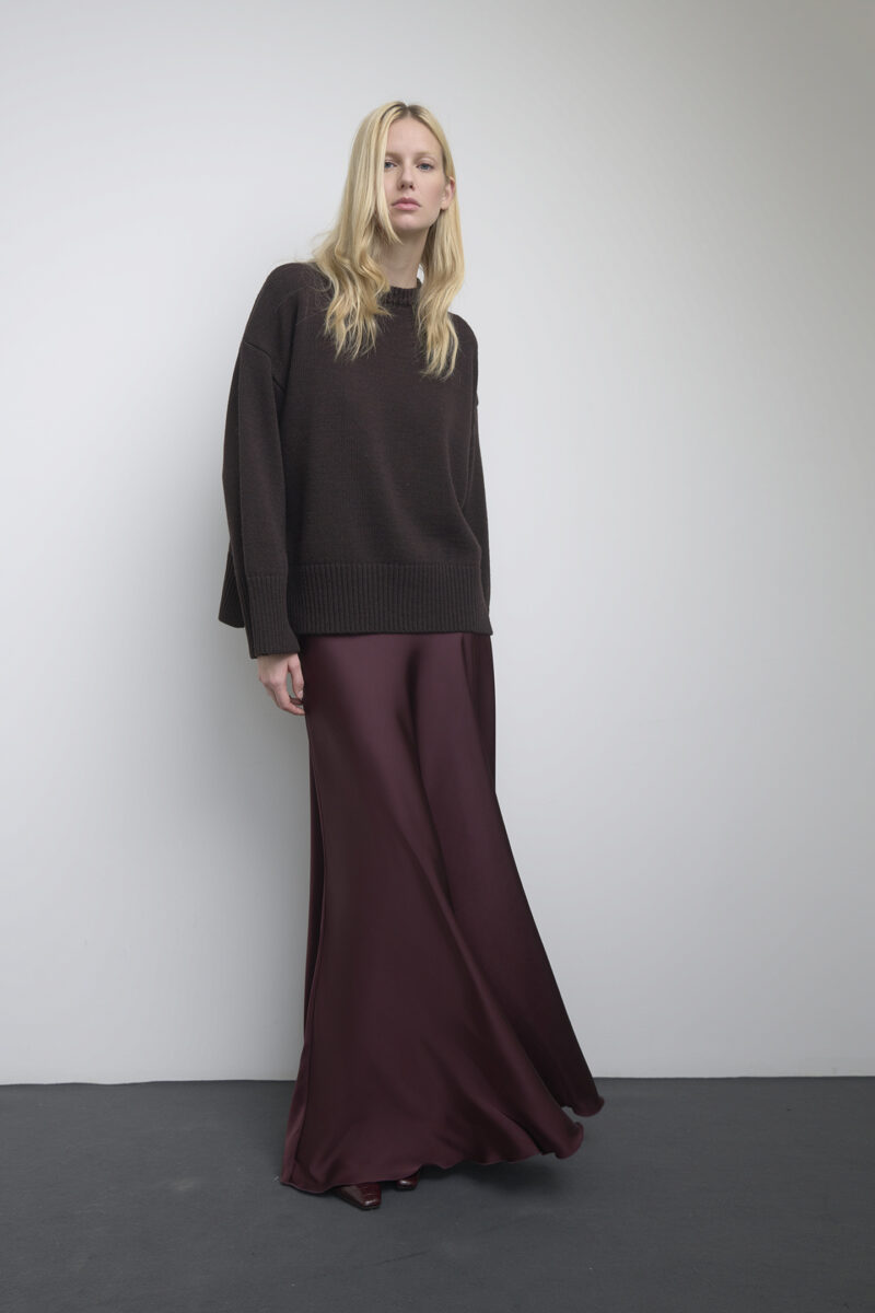 MAXI GONNA IN RASO - immagine 2