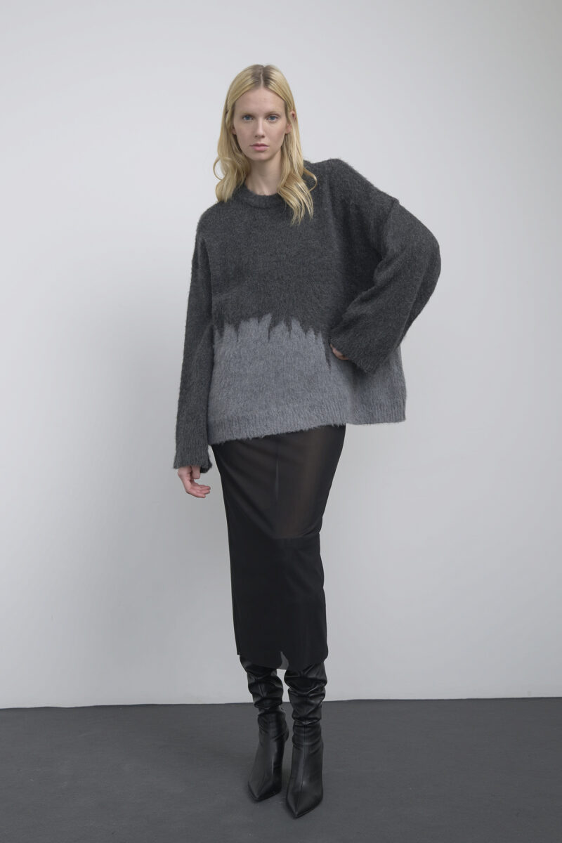 PULLOVER EFFETTO DÉGRADÉ - immagine 2