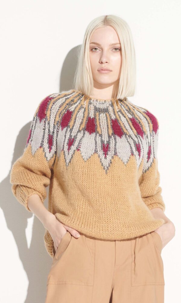 MOUNTAIN BOAT NECKLINE SWEATER