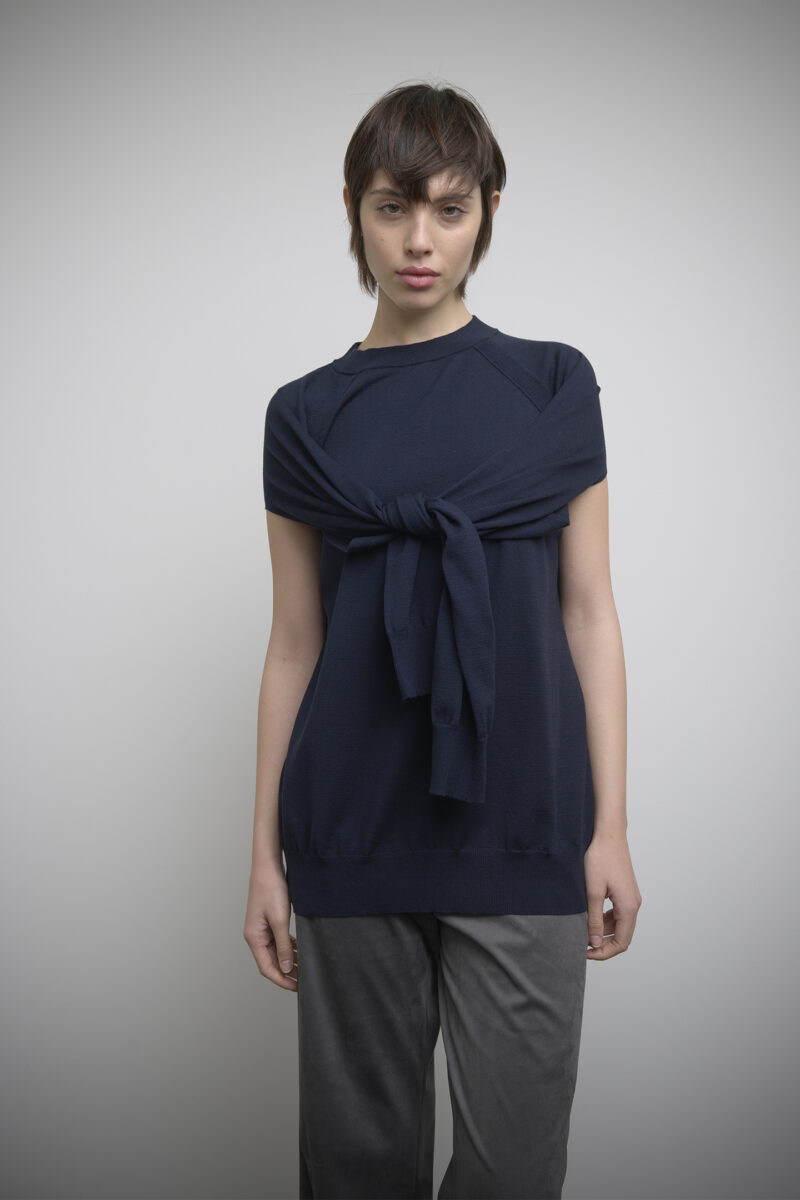 OVER-SIZED CUT-OUT VISCOSE KNIT - Image 3